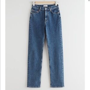 Straight classic blue jeans from & Other Stories